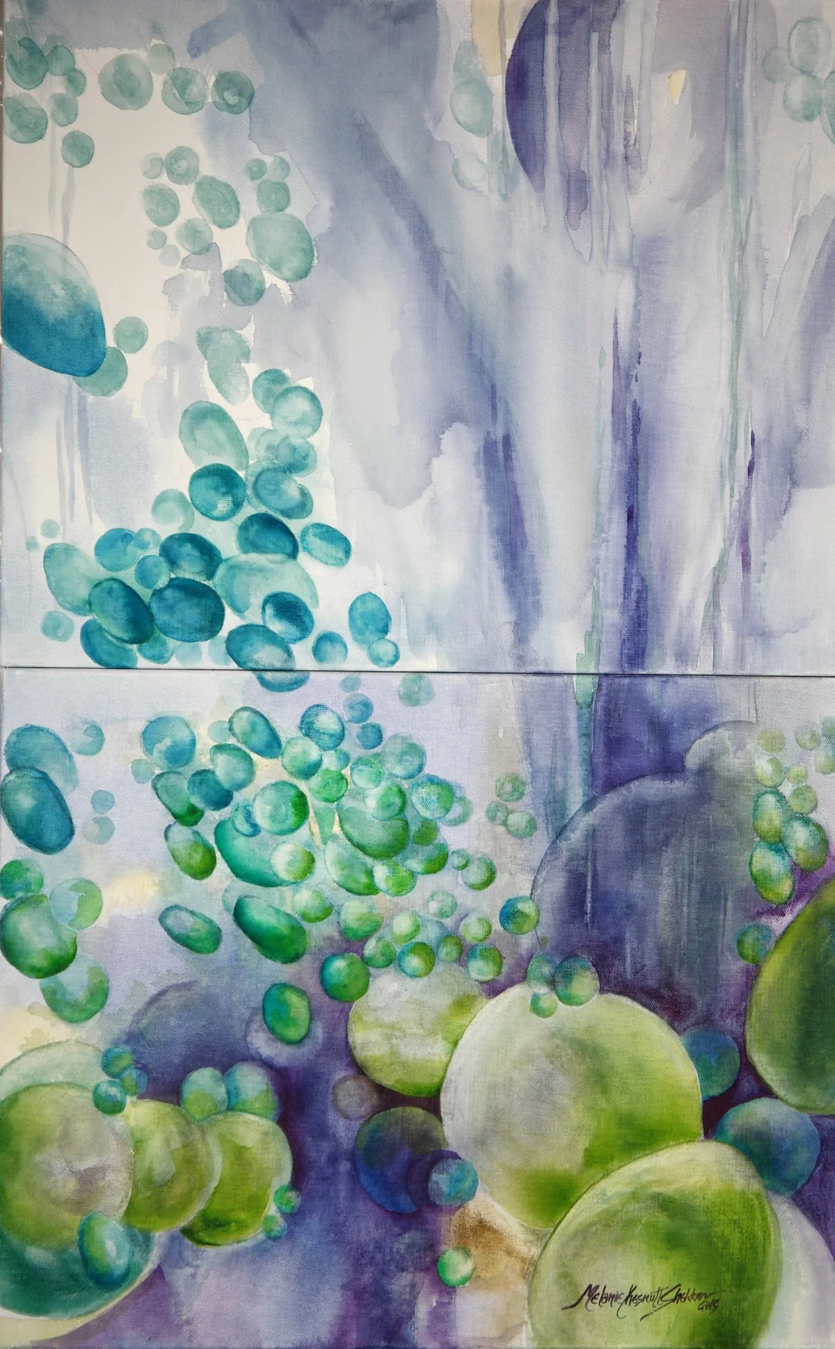 spumante (diptych)