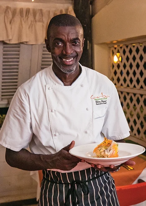 Executive Chef / Owner Glen Bent of Cariba Restaurant & Bar