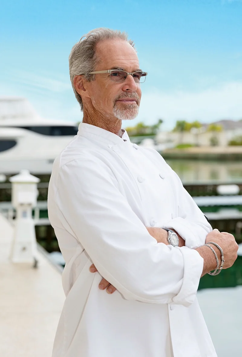 Executive Chef Larry Rogers of Dockside at 13°/59°