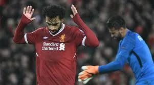 Mohamed Salah of Liverpool FC shows respect to former side Roma FC in UEFA Champions League Semi-Final