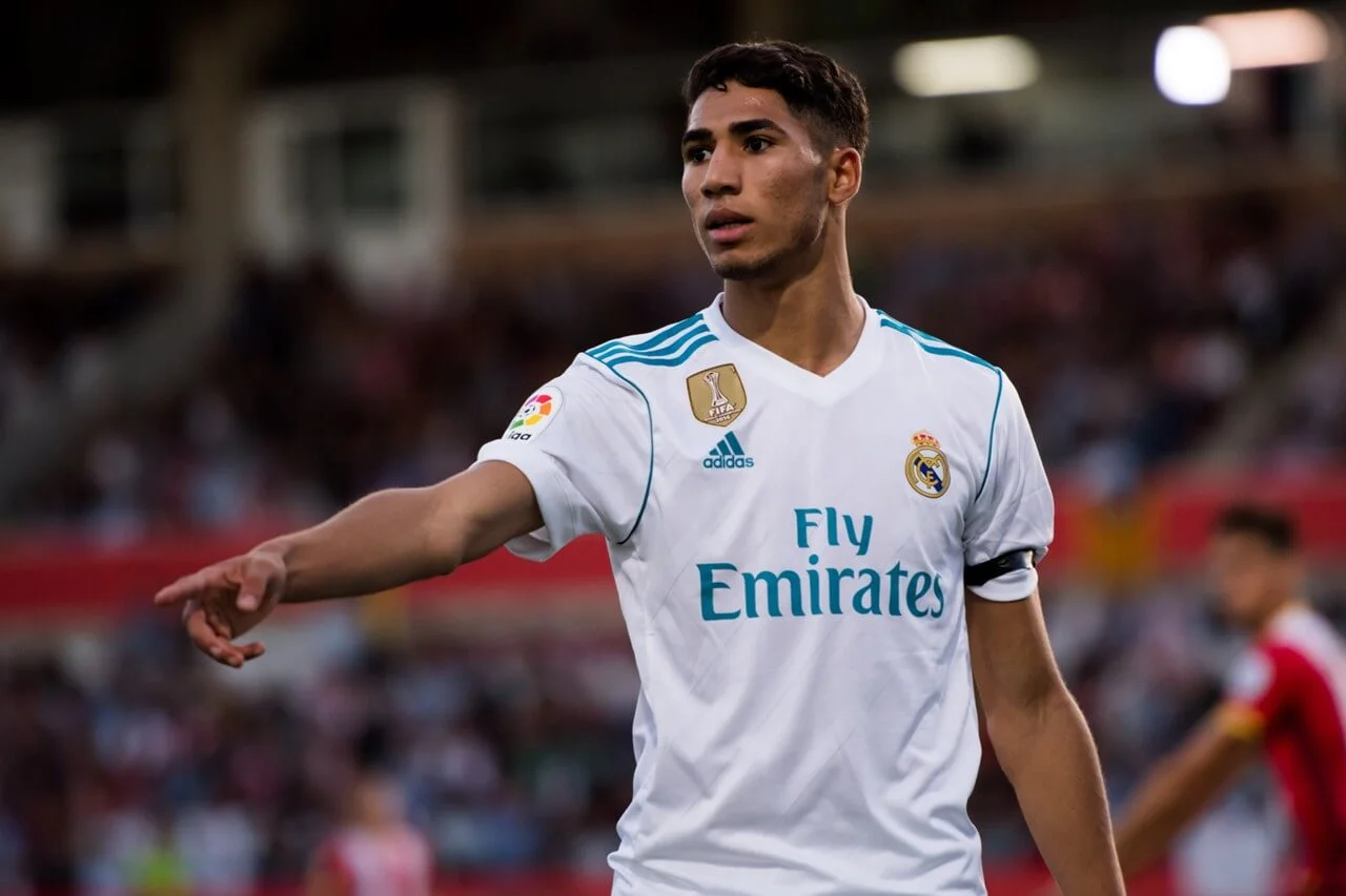Achraf Hakimi is a young talent at Real Madrid FC and will represent Morocco this summer at the World Cup 2018 in Russia.