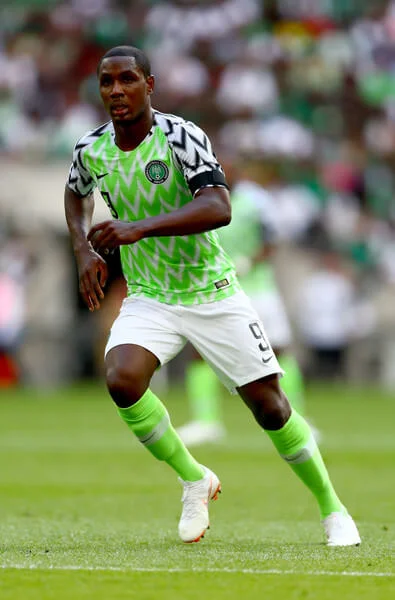 Odion Ighalo of Nigeria the International Friendly between England and Nigeria at Wembley Stadium on June 2, 2018 in London, England. (June 1, 2018 - Source: Clive Rose/Getty Images Europe)