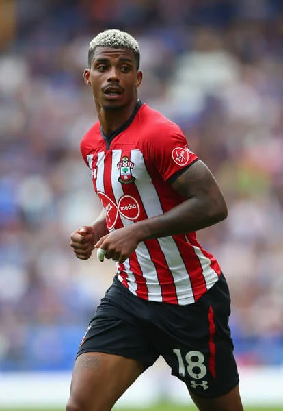 Mario Lemina of Southampton during the Premier League match between Everton FC and Southampton FC at Goodison Park on August 18, 2018 in Liverpool, United Kingdom. (Aug. 17, 2018 - Source: Alex Livesey/Getty Images Europe)