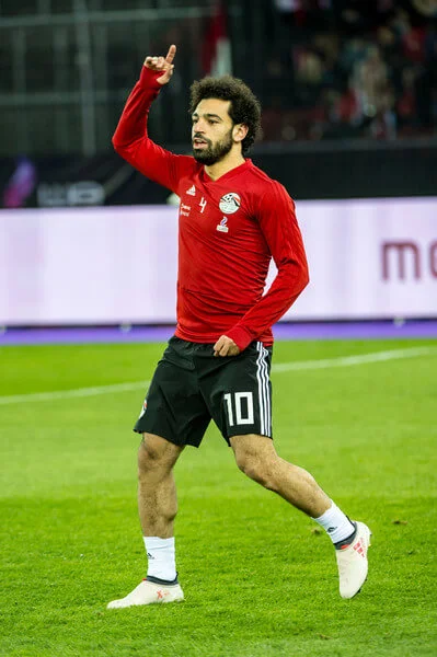 Mohamed Salah of Egypt warms up before the International Friendly between Portugal and Egypt at the Letzigrund Stadium on March 23, 2018 in Zurich, Switzerland. (March 22, 2018 - Source: Robert Hradil/Getty Images Europe)