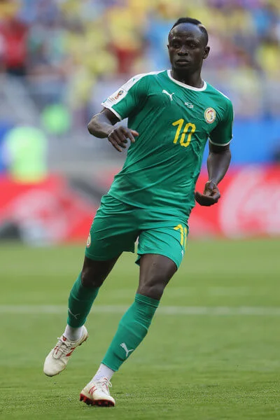 Sadio Mane of Senegal during the 2018 FIFA World Cup Russia group H match between Senegal and Colombia at Samara Arena on June 28, 2018 in Samara, Russia. (June 27, 2018 - Source: Michael Steele/Getty Images Europe)