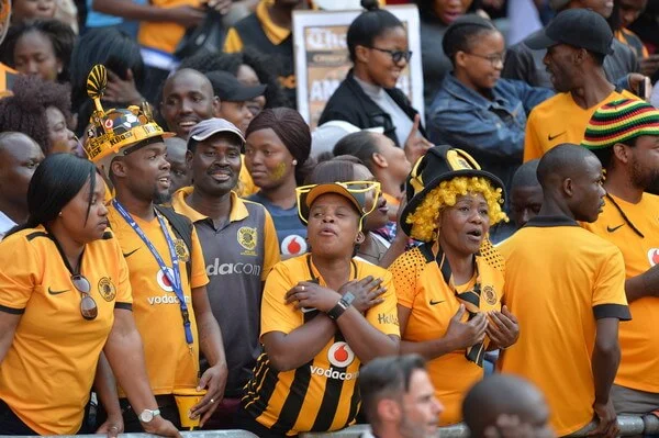 Fans during the Carling Black Label Champion Cup match between Orlando Pirates and Kaizer Chiefs at FNB Stadium on July 29, 2017 in Johannesburg, South Africa. At least two people have been reported to have been killed and several injured in a crush during the game at South Africa's biggest stadium. (July 28, 2017 - Source: Gallo Images/Getty Images Europe)