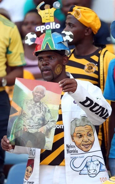 Fans during the Absa Premiership match between Orlando Pirates and Kaizer Chiefs at FNB Stadium on October 26, 2013 in Soweto, South Africa. (Oct. 25, 2013 - Source: Gallo Images/Getty Images Europe)