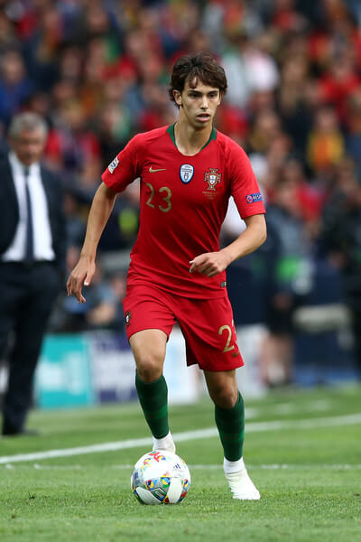 Joao Felix of Portugal in action during the UEFA Nations League Semi-Final match between Portugal and Switzerland at Estadio do Dragao on June 05, 2019 in Porto, Portugal. (June 4, 2019 - Source: Getty Images Europe)