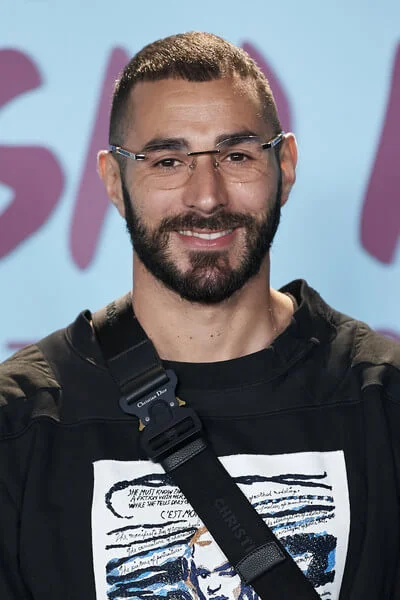 Karim Benzema attends "El Corazon de Sergio Ramos" premiere at the Reina Sofia museum on September 10, 2019 in Madrid, Spain. (Sept. 9, 2019 - Source: Getty Images Europe)