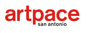Artpace San Antonio logo in red and black text