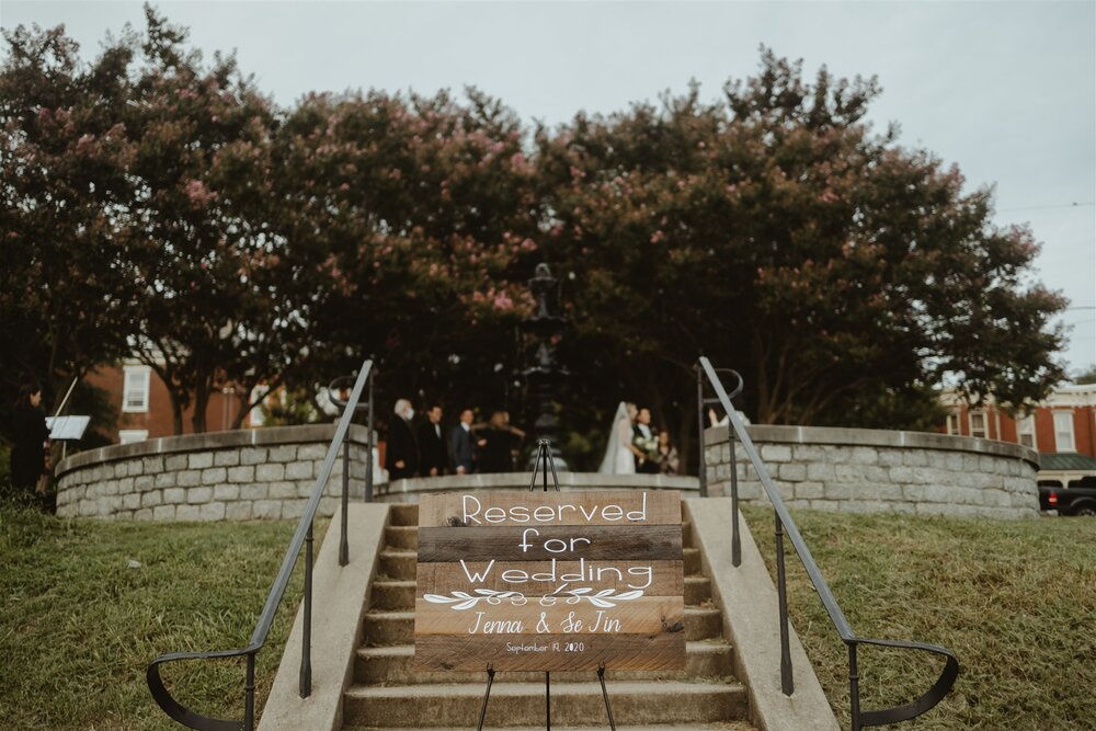 Libby Hill Park Wedding by Richmond wedding photographers | The Gernands Photography