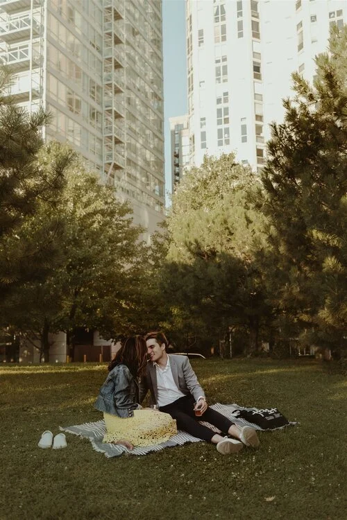 Chicago Engagement Session | Brendan + Jasmine | Ward (A. Montgomery) Park