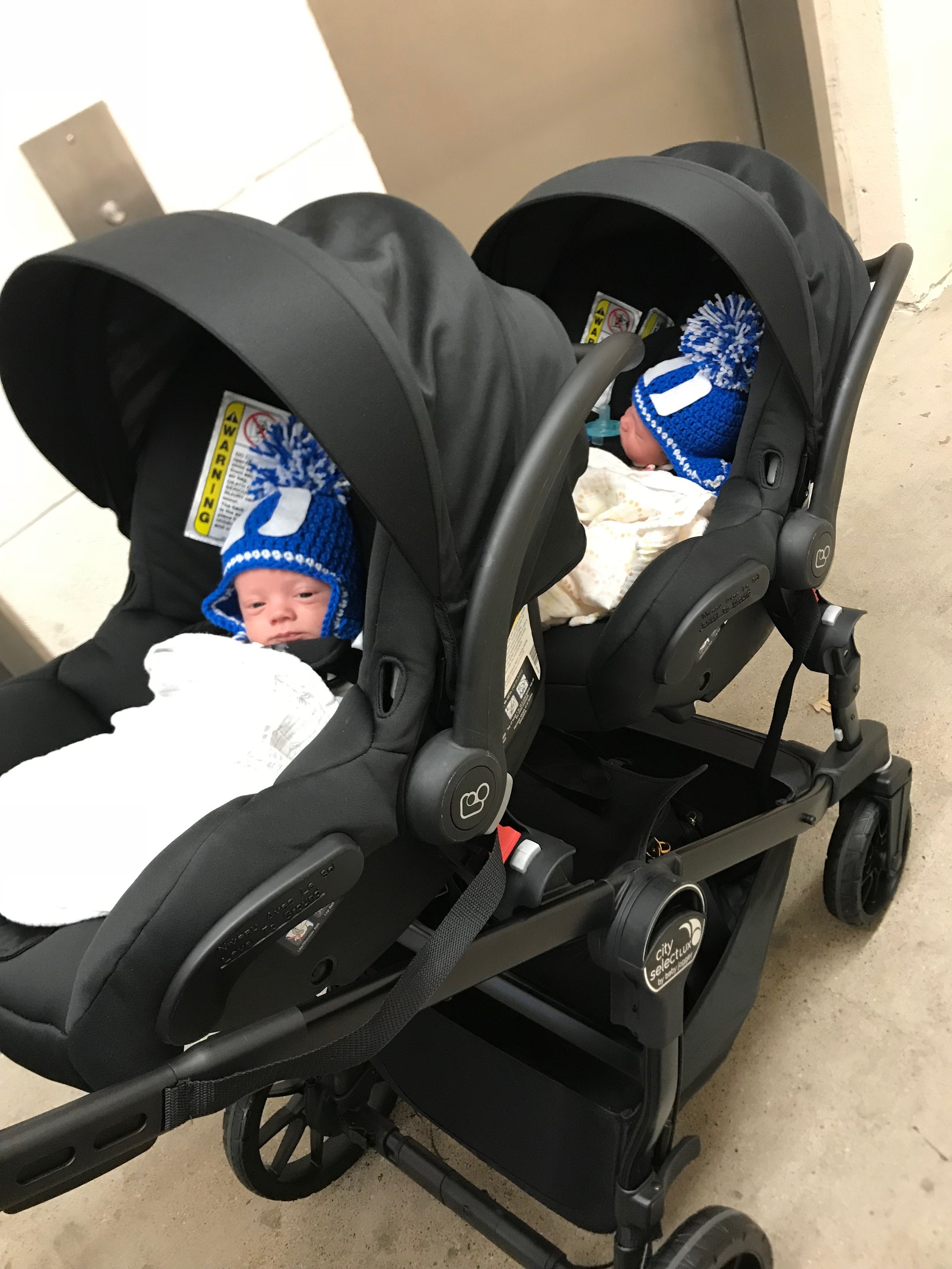 twin infant stroller with car seat