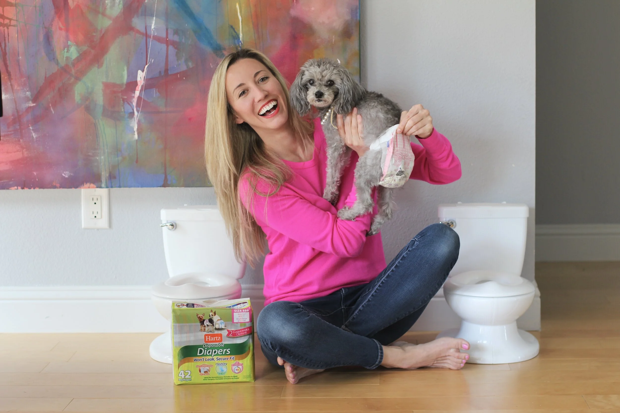 Here’s Why I Put My Dog in Diapers