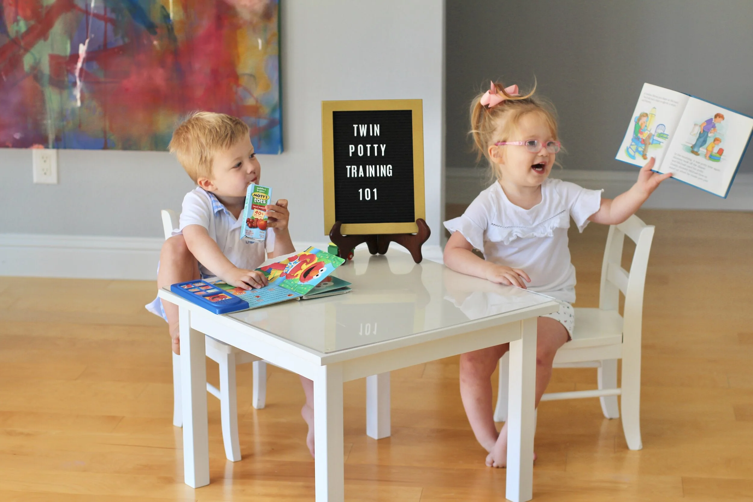 Potty Training Boot Camp: How We Potty Trained Our Boy/Girl Twins in 3 Weeks
