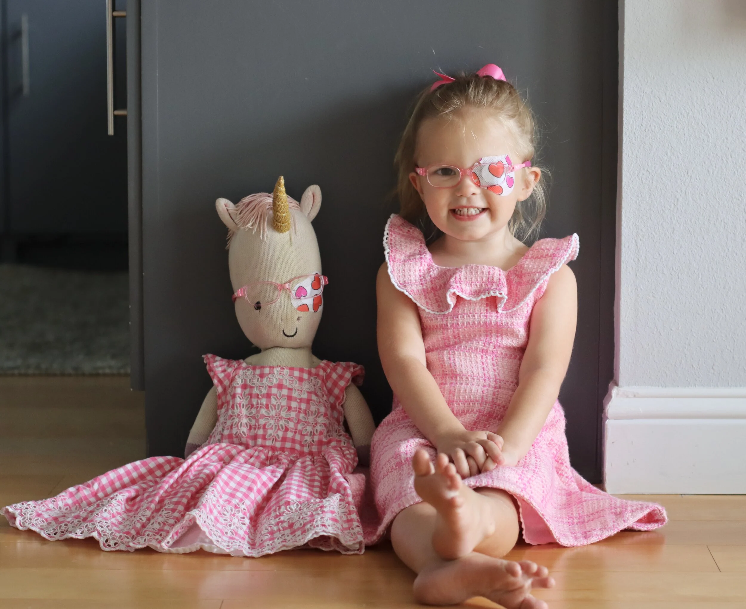 How We Got Our Toddler to Keep Her Glasses On