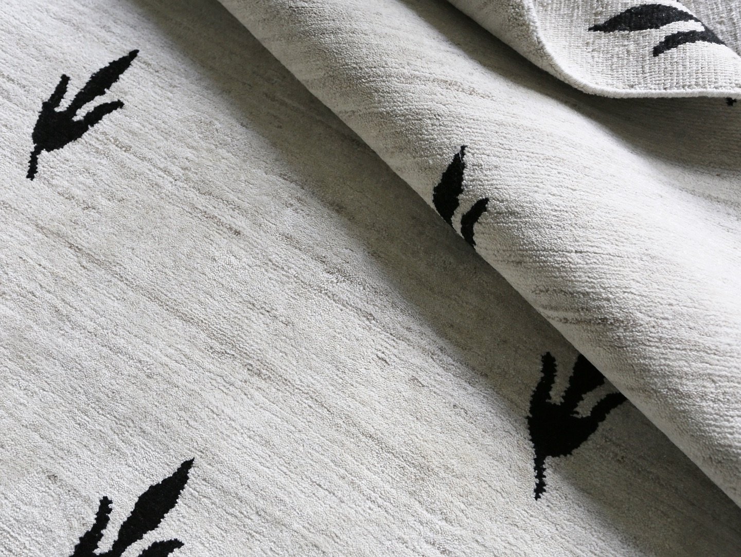 Last October we found ourselves flipping through a book of nineteenth-century textile drawings from the Maison Robert company of Paris. Within the pages we stumbled upon the most beautiful unrealized pattern, labelled simply &lsquo;4545&rsquo;. At th