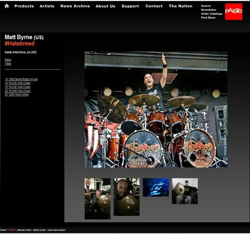 Matt Byrne / Hatebreed
