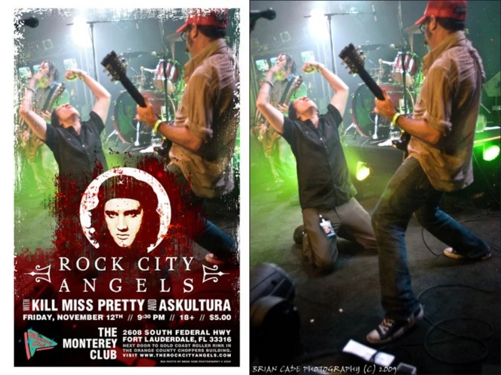 Rock City Angels (Tour Poster)