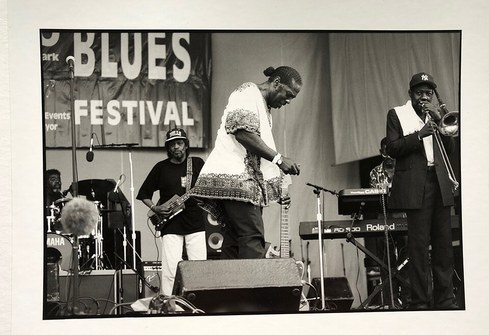 Eddie Campbell. Chicago Blues Festival, 1995