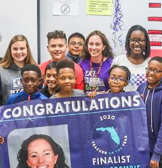 Florida Department of Education Names Florida State University School Educator Megan Crombie Teacher of the Year