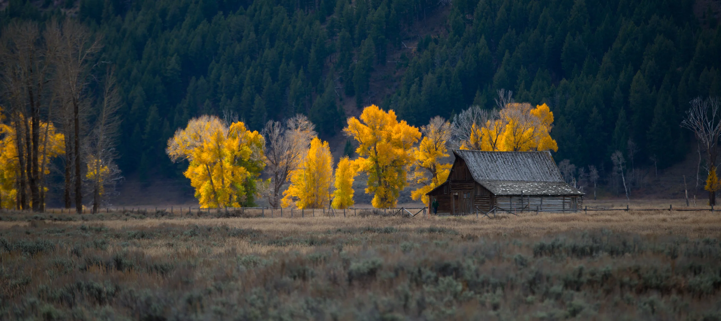 T.A. Moulton Barn In Fall