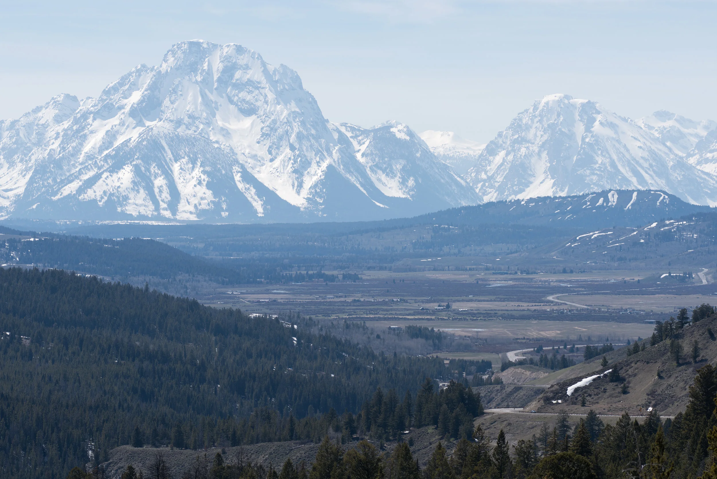 Driving Togwotee Pass