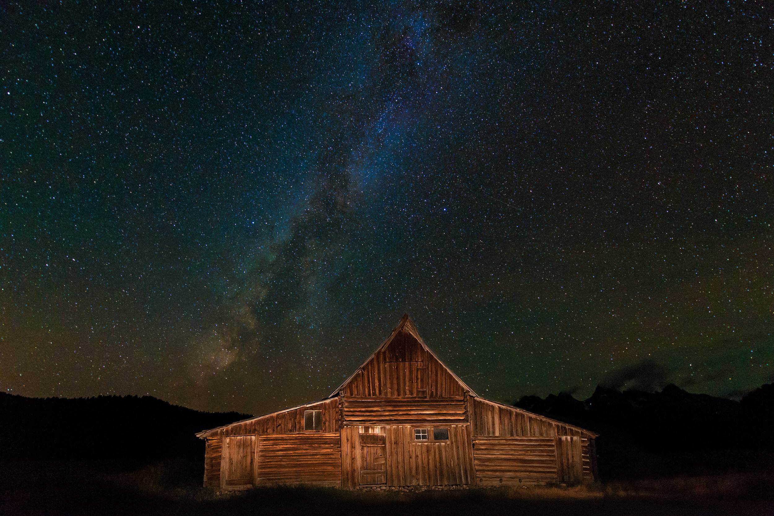 Moulton Barn Under The Stars