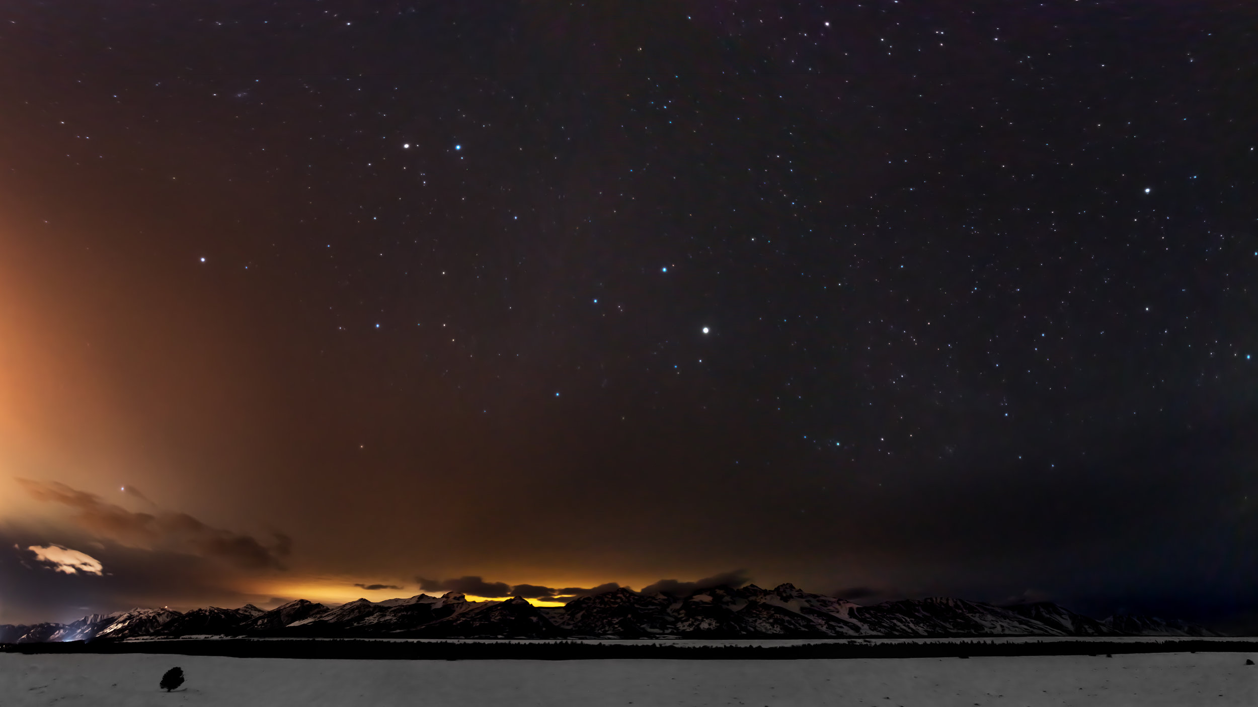 Stars Above The Teton Range