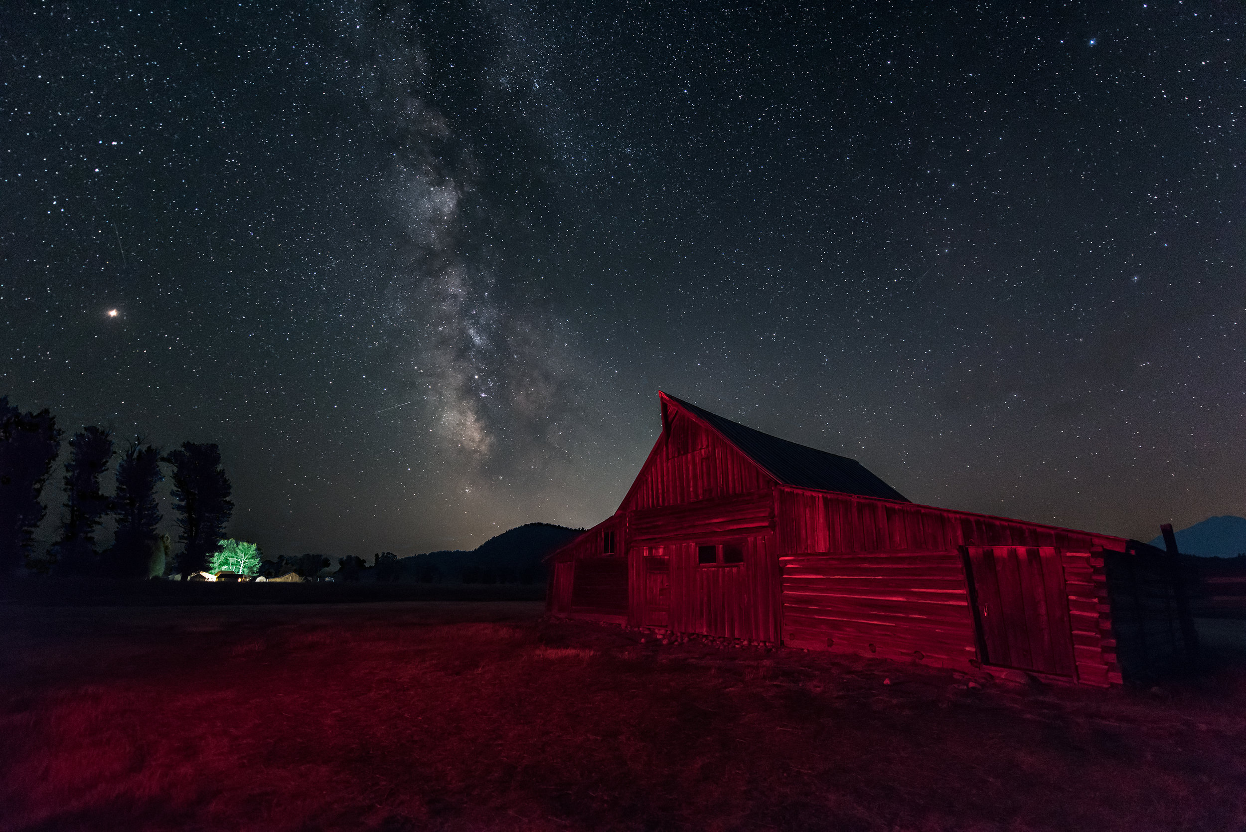 Milky Way &amp; Moulton Barn