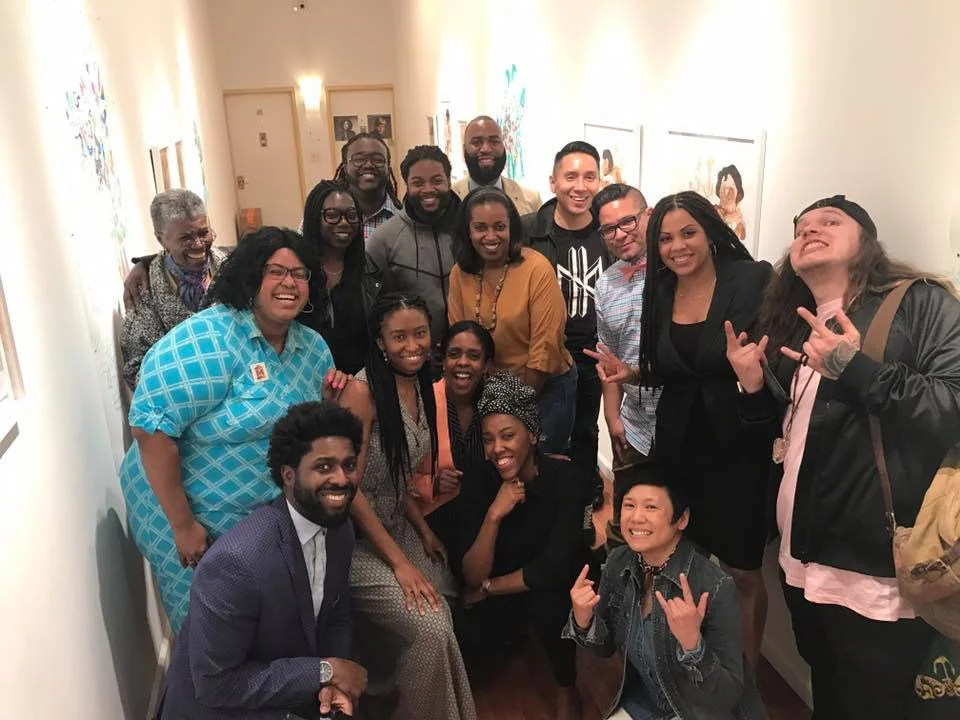 Hueseum Tour at Rush Corridor Gallery
