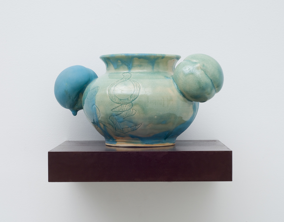 Jiha Moon, Leia, 2013; Ceramic and glaze, 13 x 8 x 8 in.; National Museum of Women in the Arts, Gift of the Georgia Committee of the National Museum of Women in the Arts; © Jiha Moon; Photo courtesy of the artist.