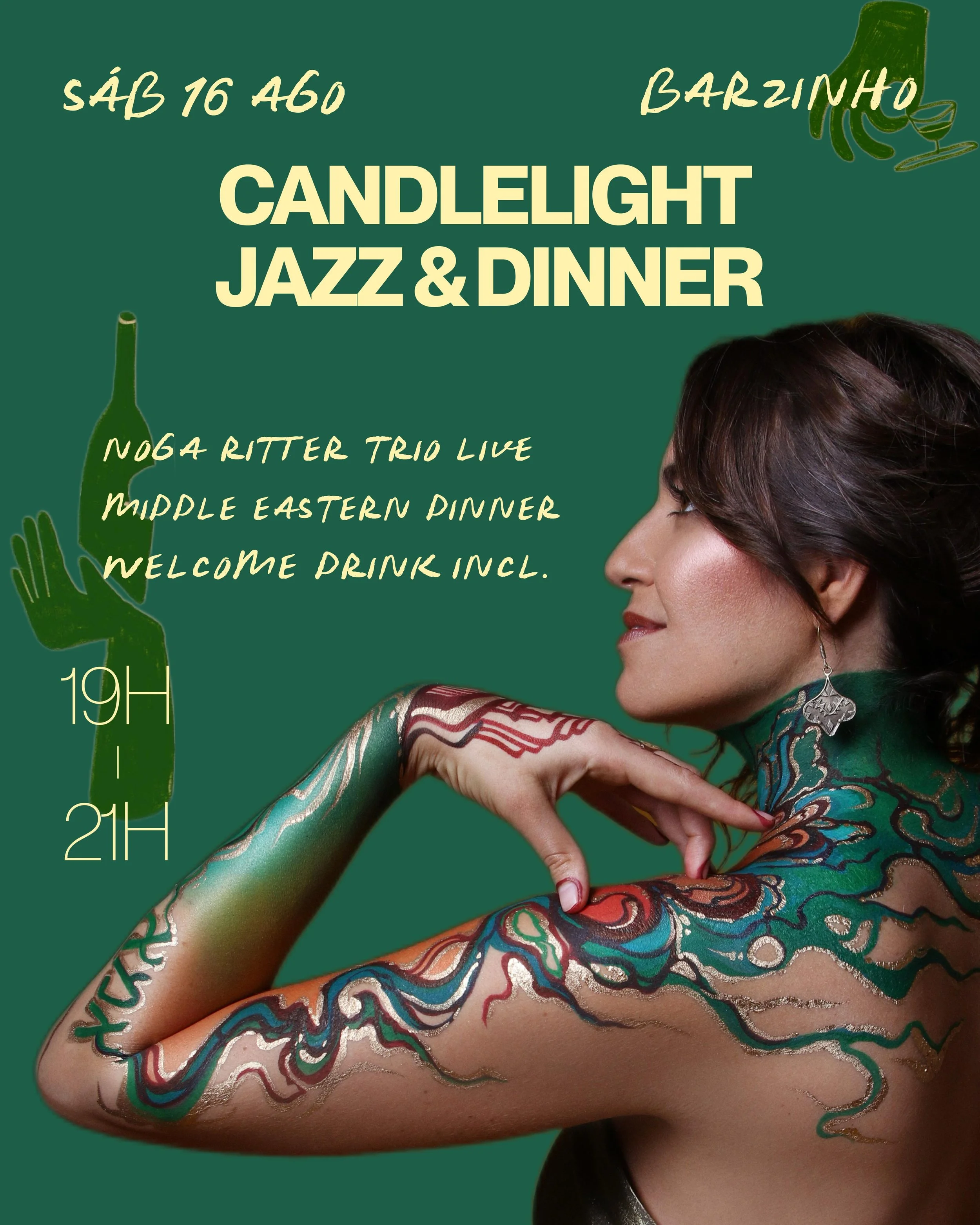Candlelight Jazz & Dinner With The Noga Ritter Trio