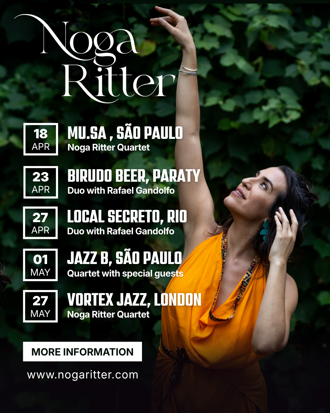 Spring Tour Brazil &amp; UK