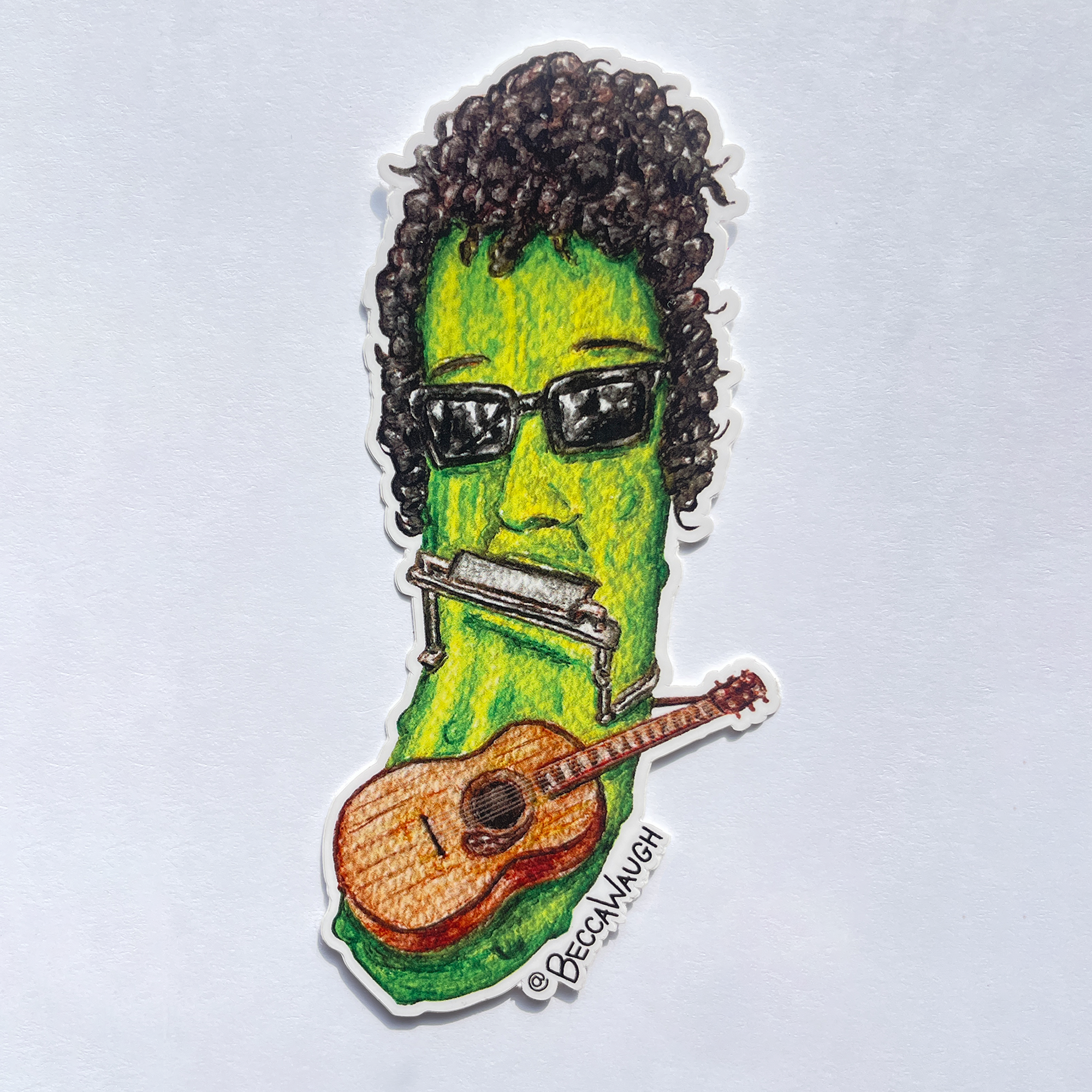 Bob DILLan Art Sticker