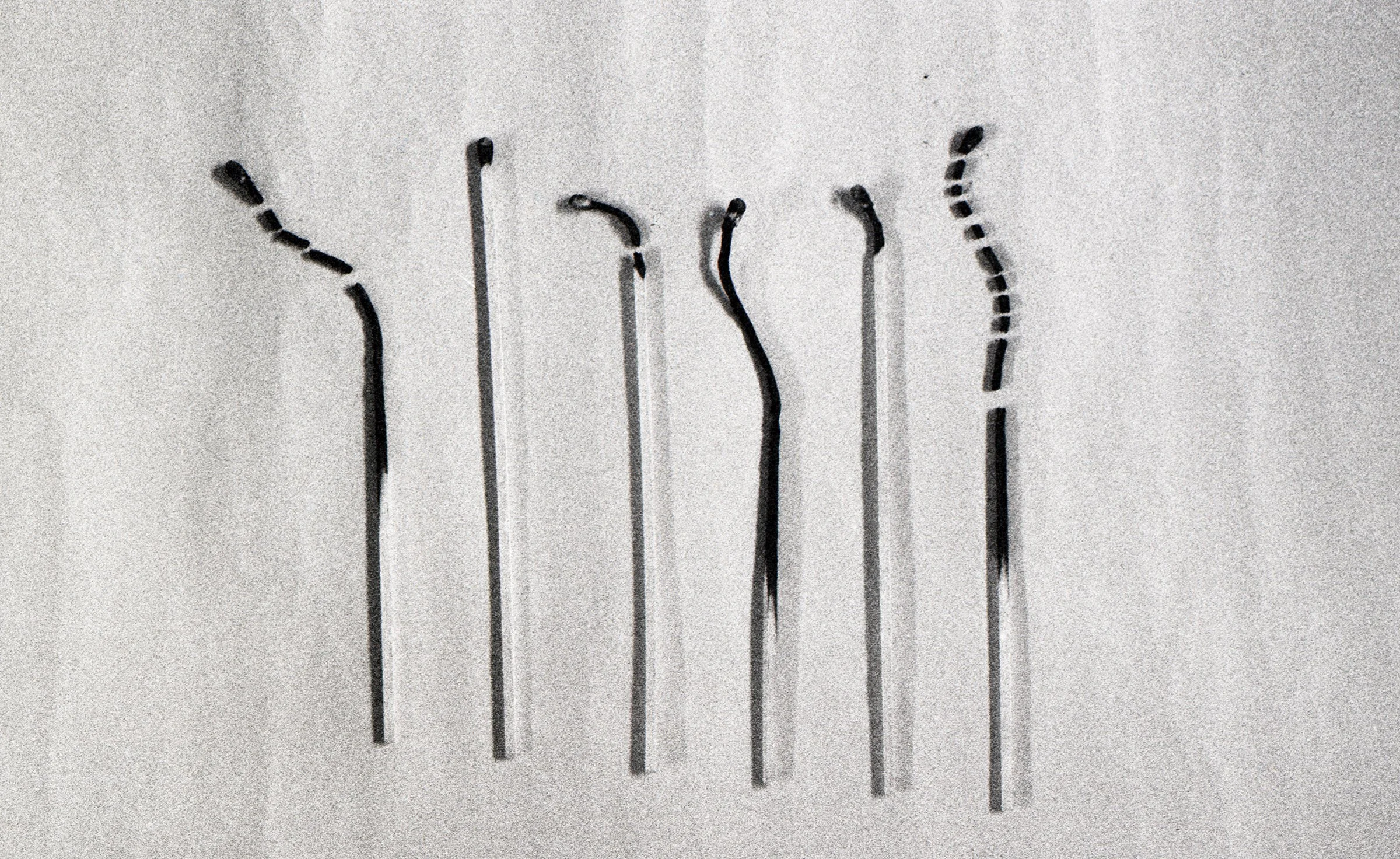 Match Burn (Detail of Remnants)