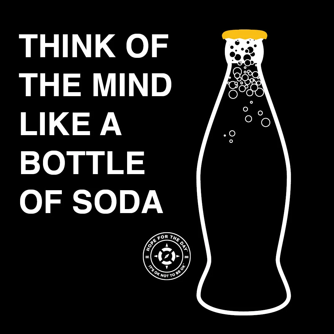 Think of the Mind Like a Bottle of Soda