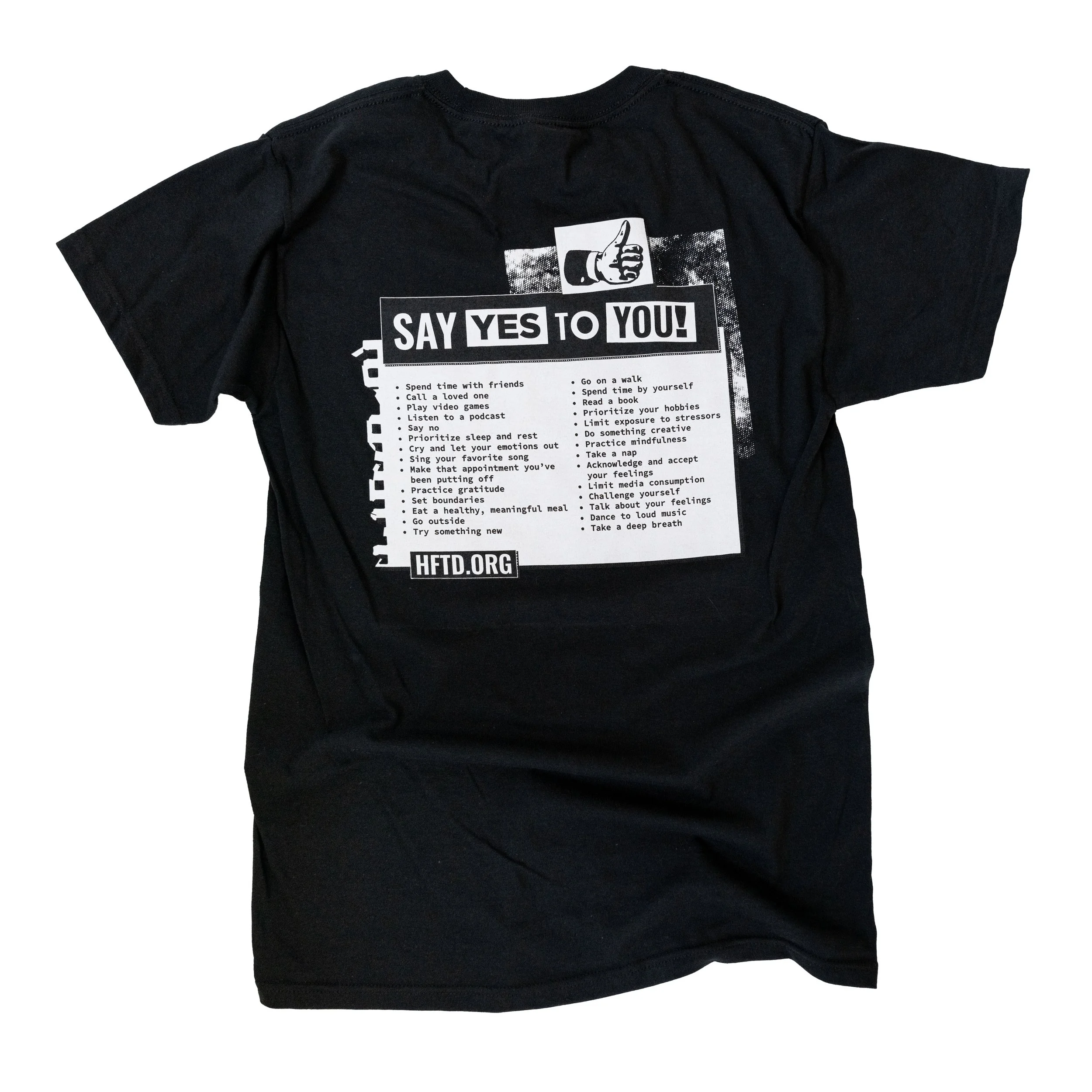 Self-care Is Not Selfish Tee – Black — Hope For The Day