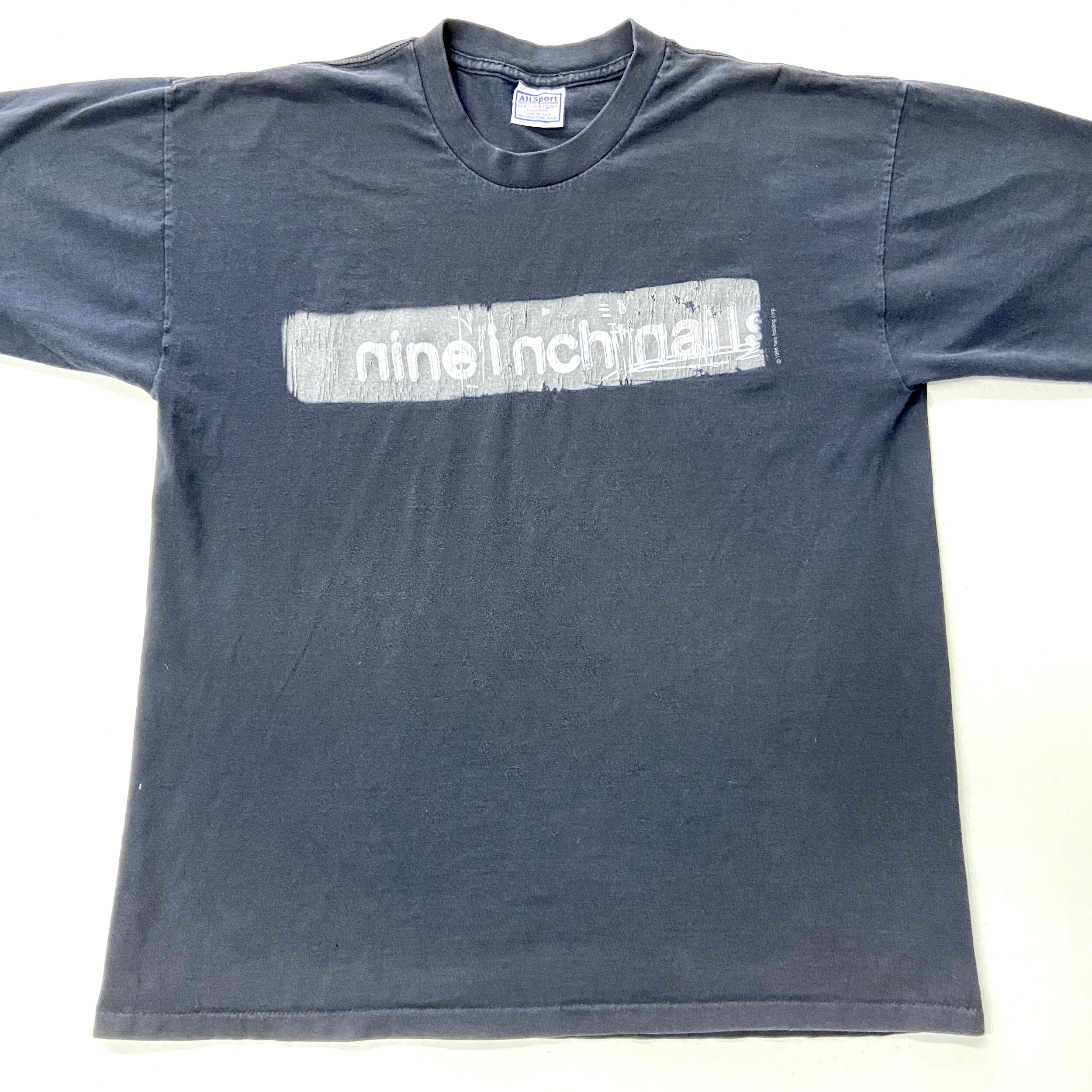 Nine Inch Nails NIN Original Vintage 90 s Black T