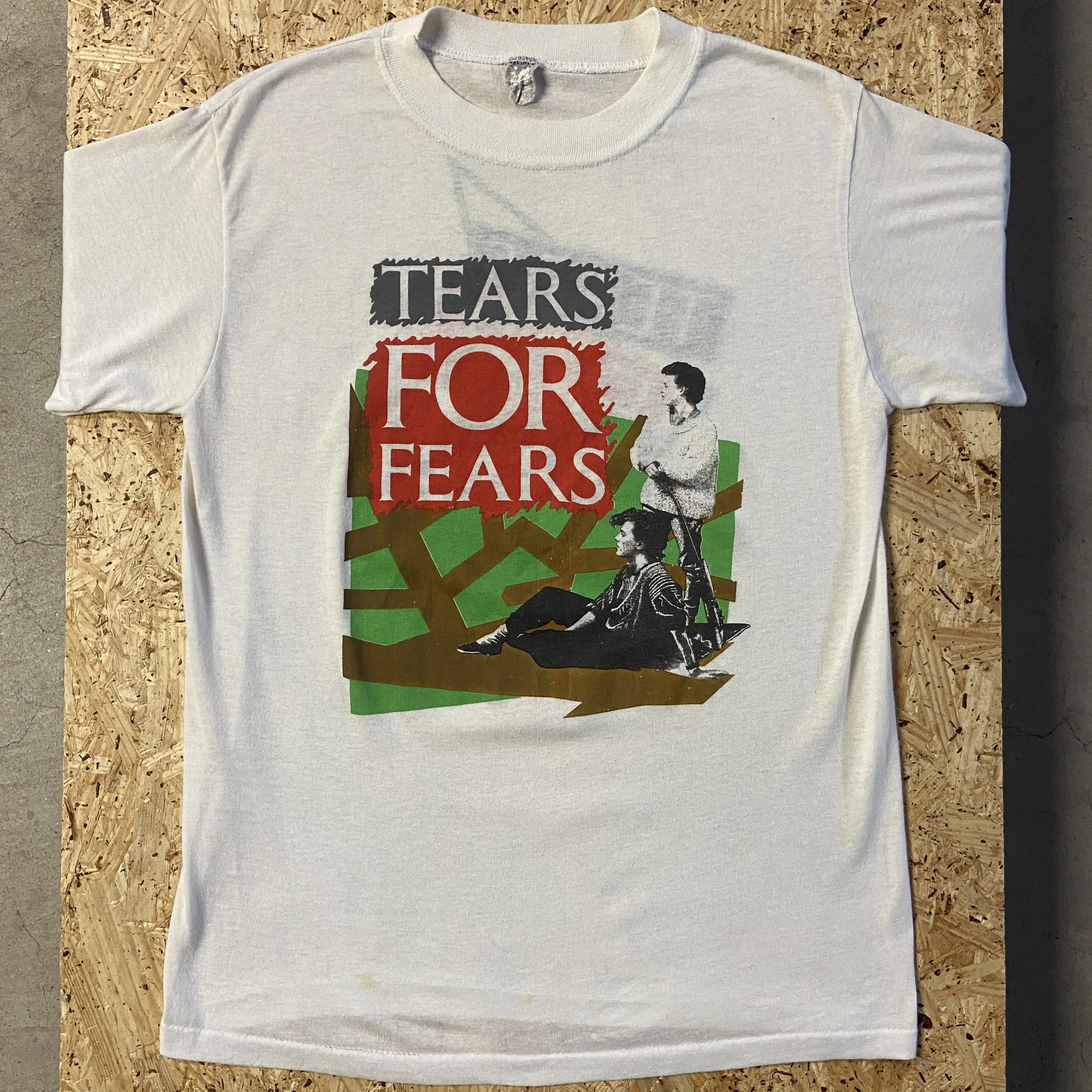 1985 Tears For Fears Tour Tee — CRUEL WORLD
