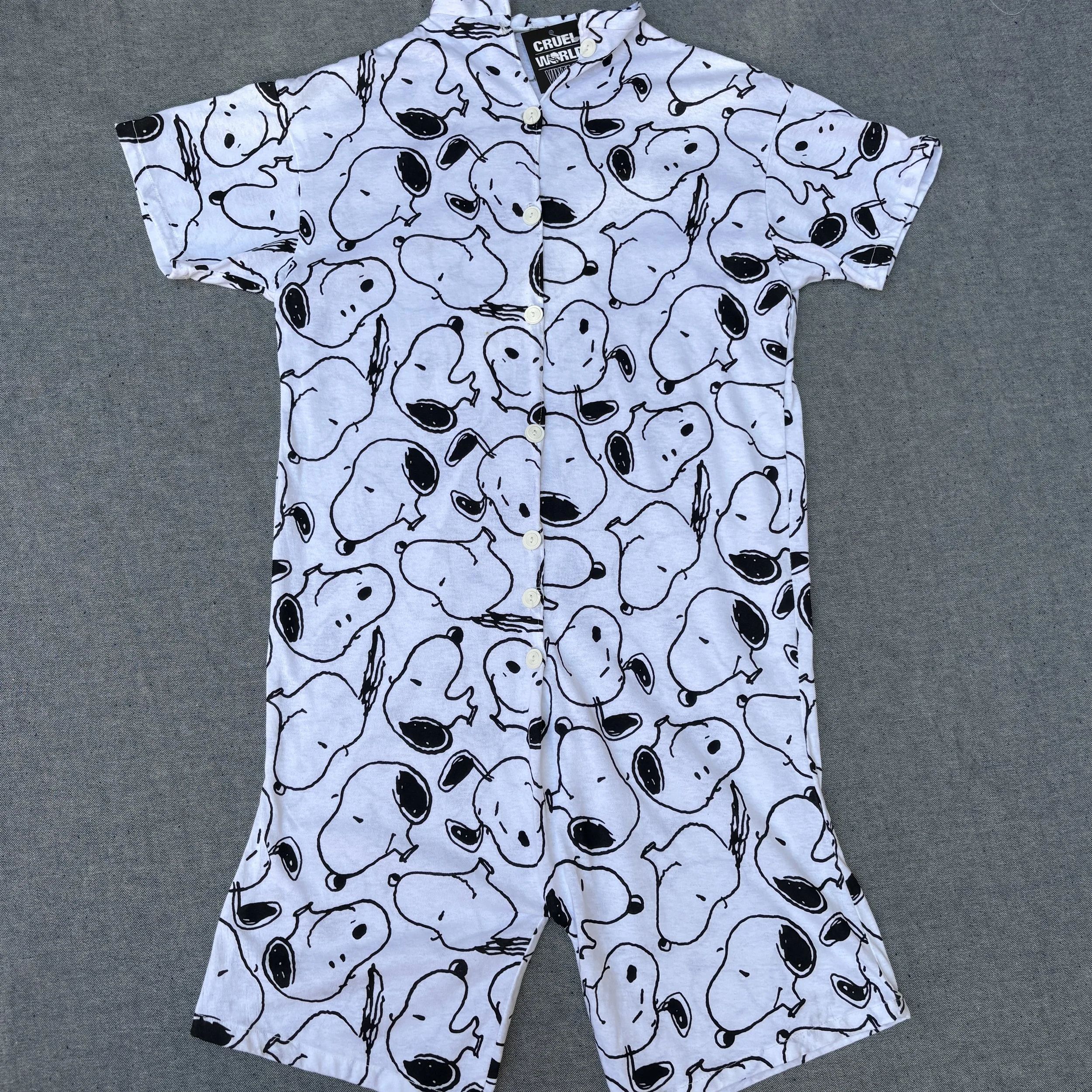 Vintage Handmade Snoopy Romper