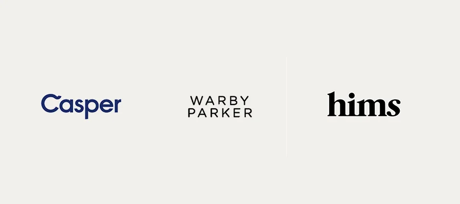 Yes, these logos are simple, but look at the overall messaging and identity work . These are solid brands.