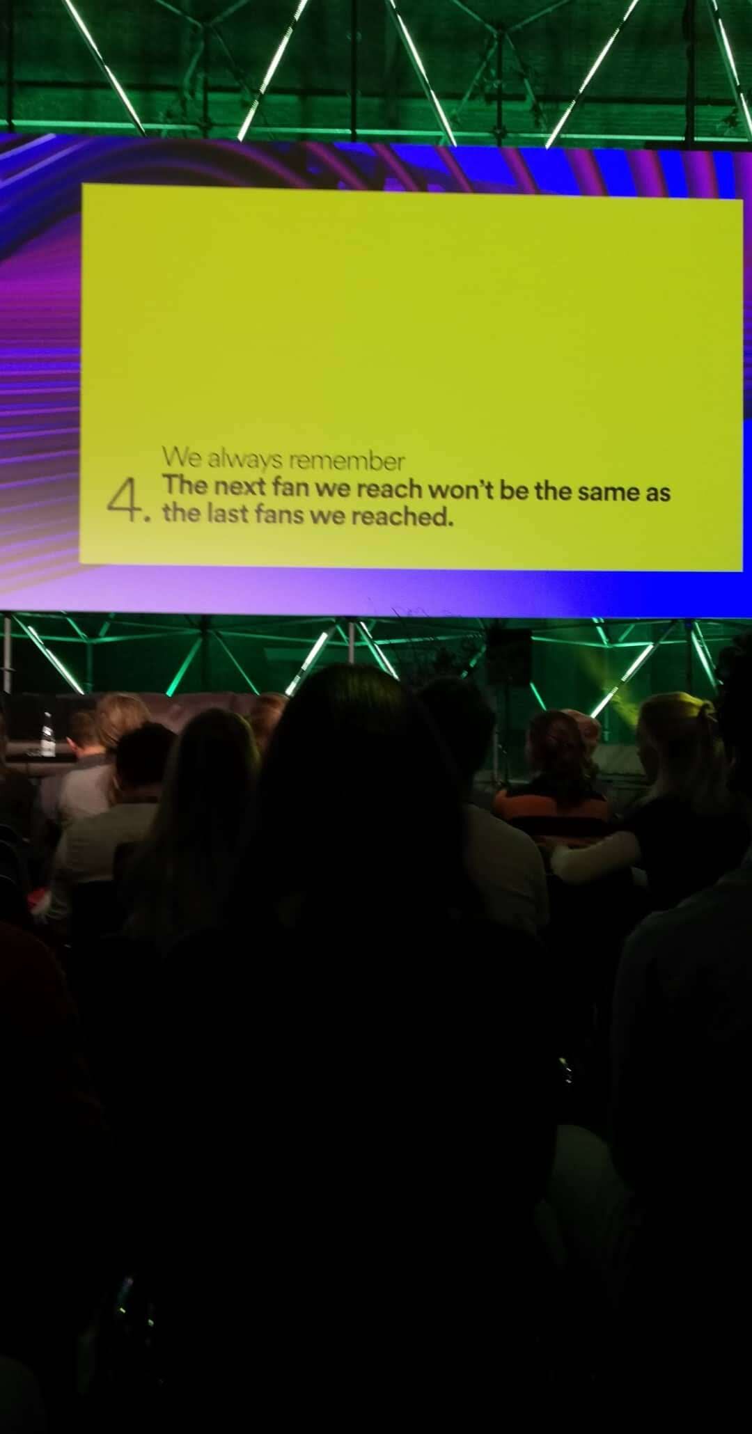 Don’t count on your current audience to inform your new customers. Always be on the lookout for new people, never accept one ‘final audience’ as the the perfect fit, you might be missing out.