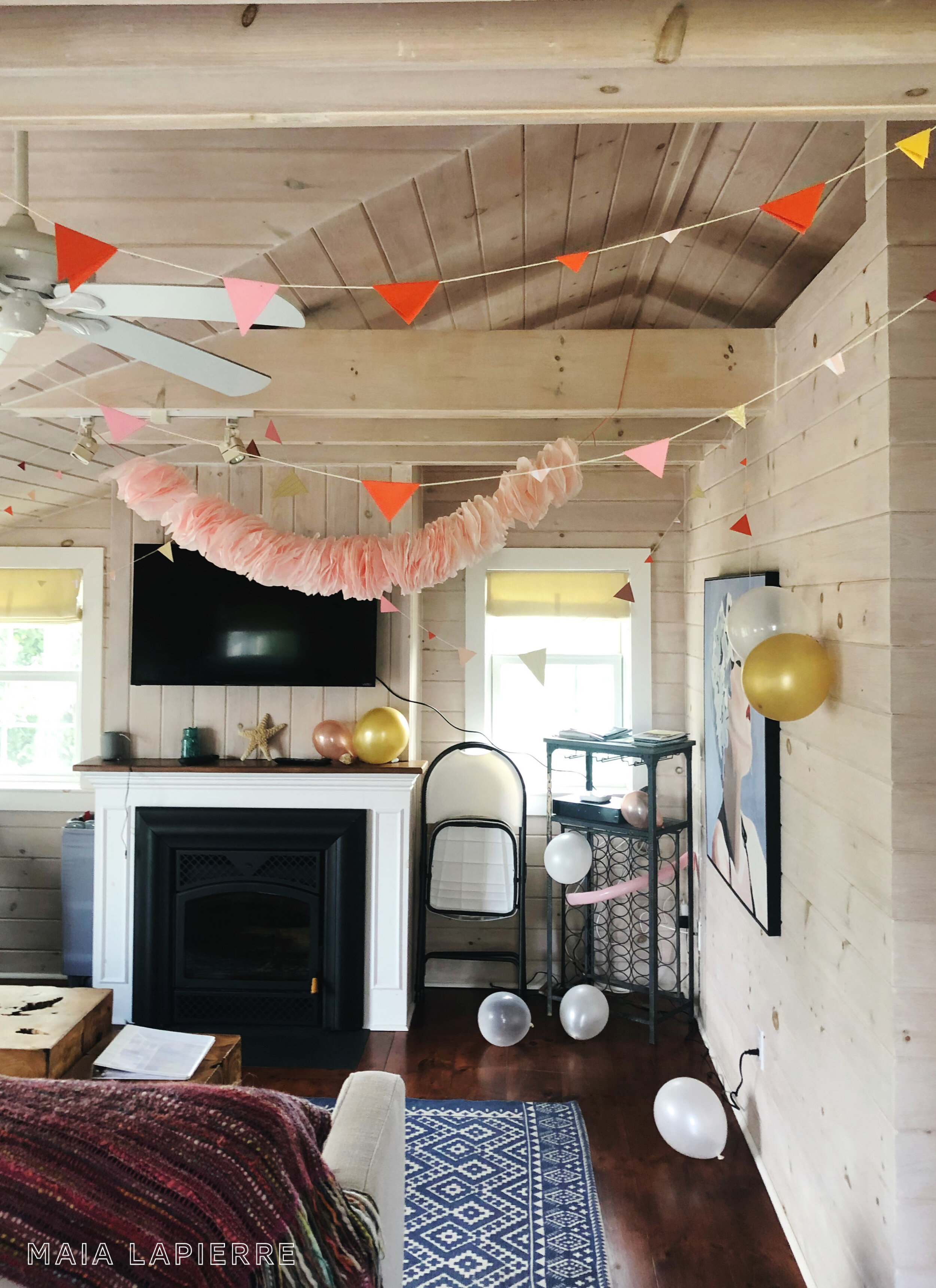 How To: Two Easy Paper Garland DIYs — Maia LaPierre
