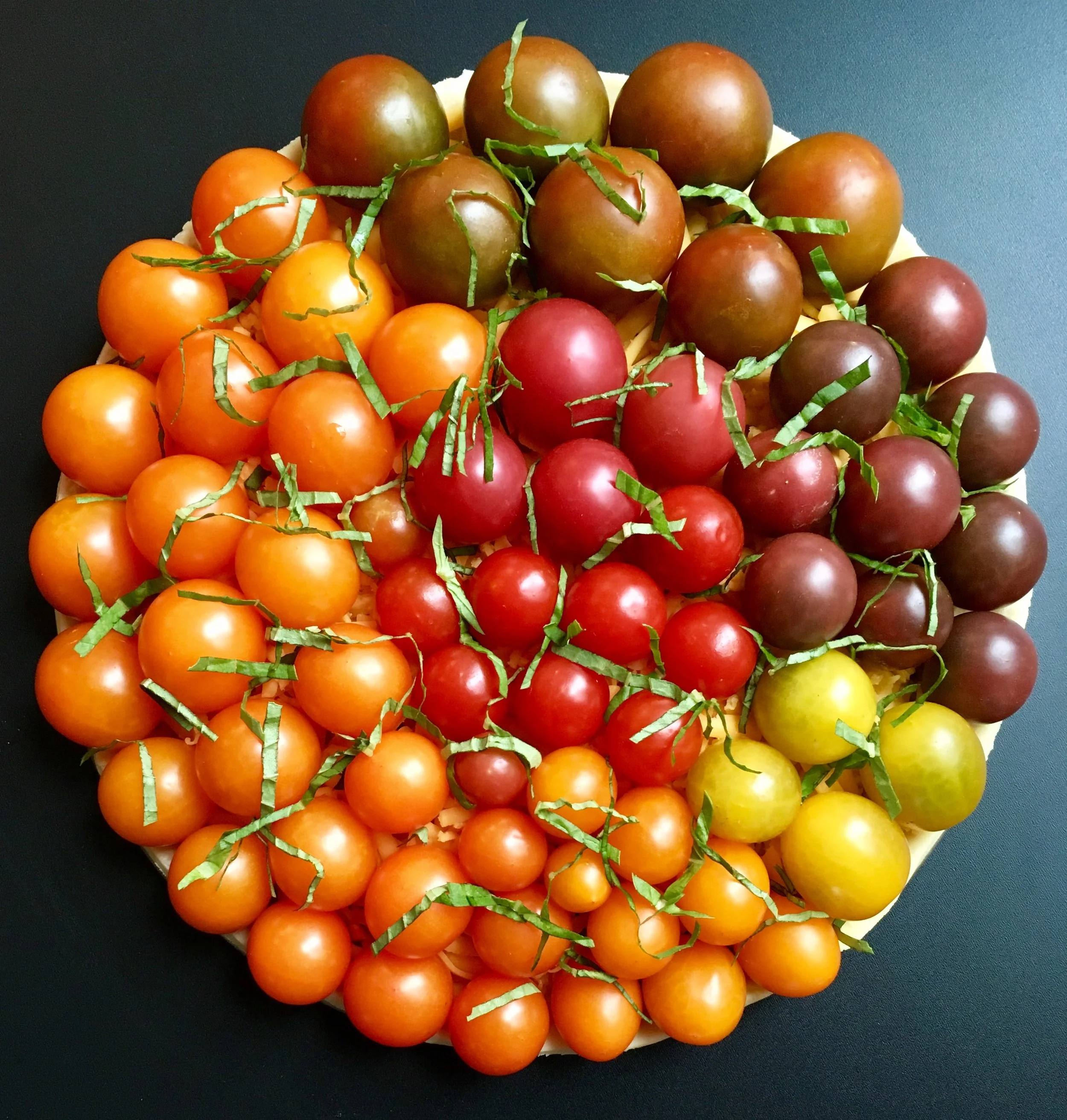  Date: September 14th,&nbsp; 2017   Tomahto never dies. 🍅| @halfbakedharvest's Cheddar Tomato Tart (but I substituted my own carrot pesto).  
