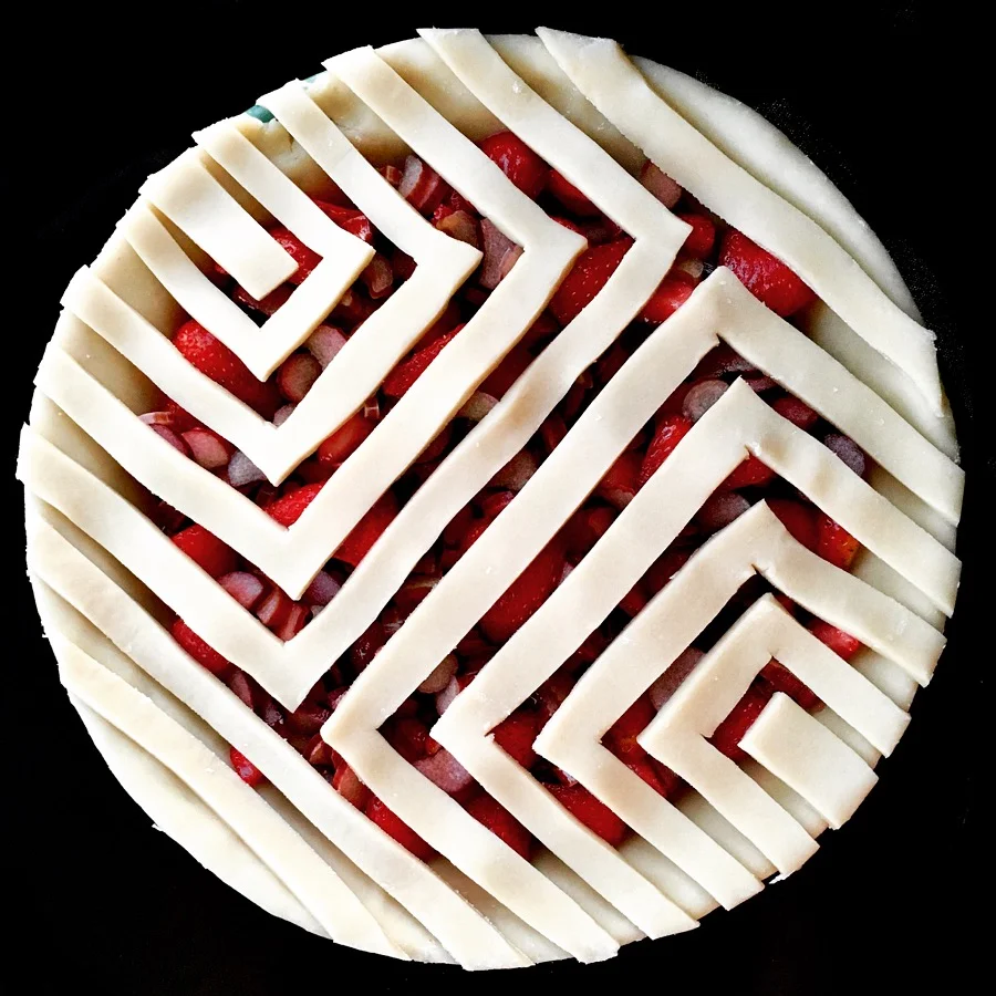  Date: January 30, 2018   Berried treasure. ☠️| I’m traveling this week, so throwing it back to one of the first pies I ever made. This was when I didn’t know anything (jk, I still don’t...teach me your ways,&nbsp; @katemcdermott !) and was using a k