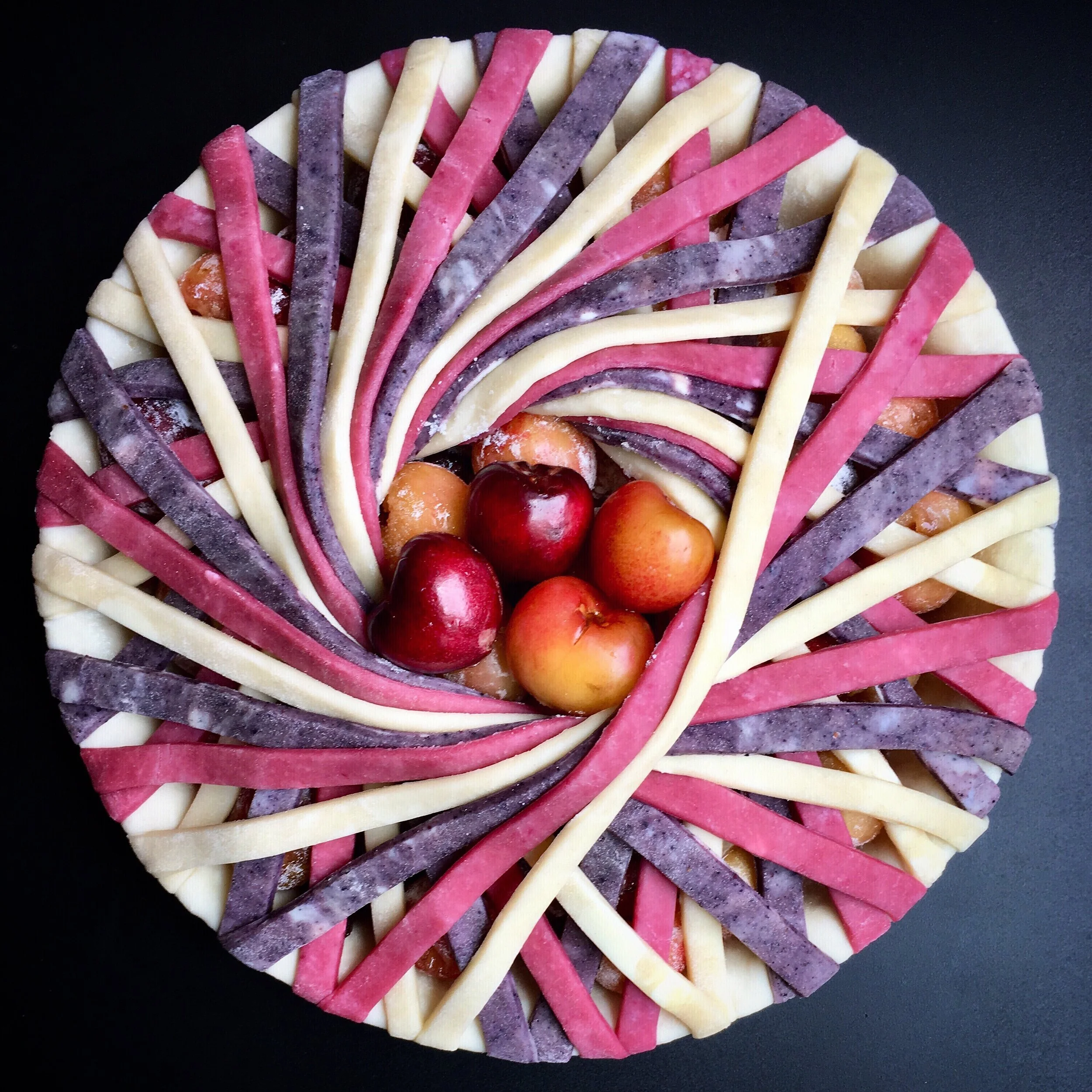   Go for spoke. ☸️| Back in April, I spent 40 mysterious, exhausting hours in NYC...and I can finally share why. 🥁 Catch me this fall on two episodes of Martha Bakes, season 10 with the one and only&nbsp;   @marthastewart   !! 😳 GULP. (And yes, sti