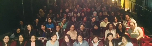 pictured here, TYWLS youth attending Draw the Circle by Mashuq Mushtaq Deen