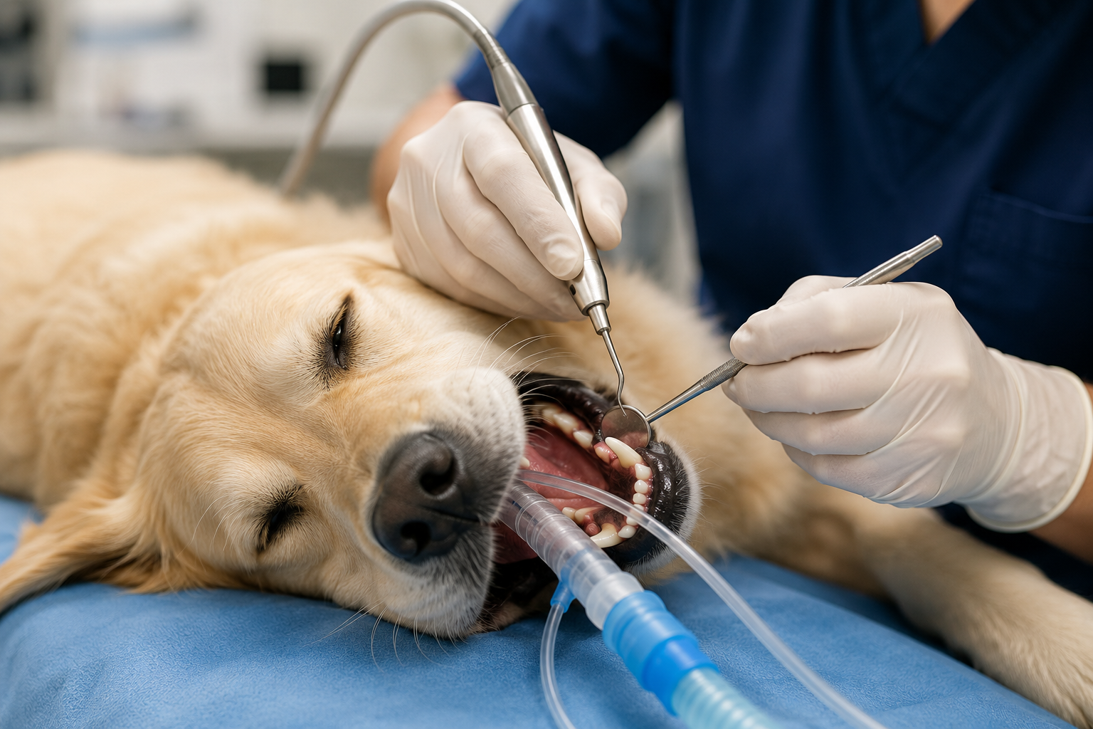 What happens during your pets dental procedure?