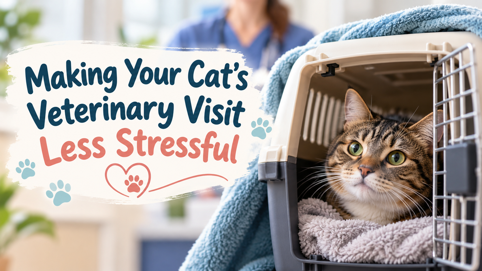 Making Your Cat’s Veterinary Visit Less Stressful 🐱